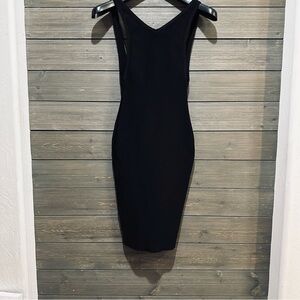 House of CB London, Elegant Black Sleeveless Dress